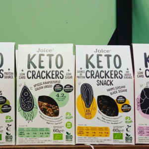Βιολογικά Keto Crackers χωρίς φοινικέλαιο & πρόσθετα - Joice