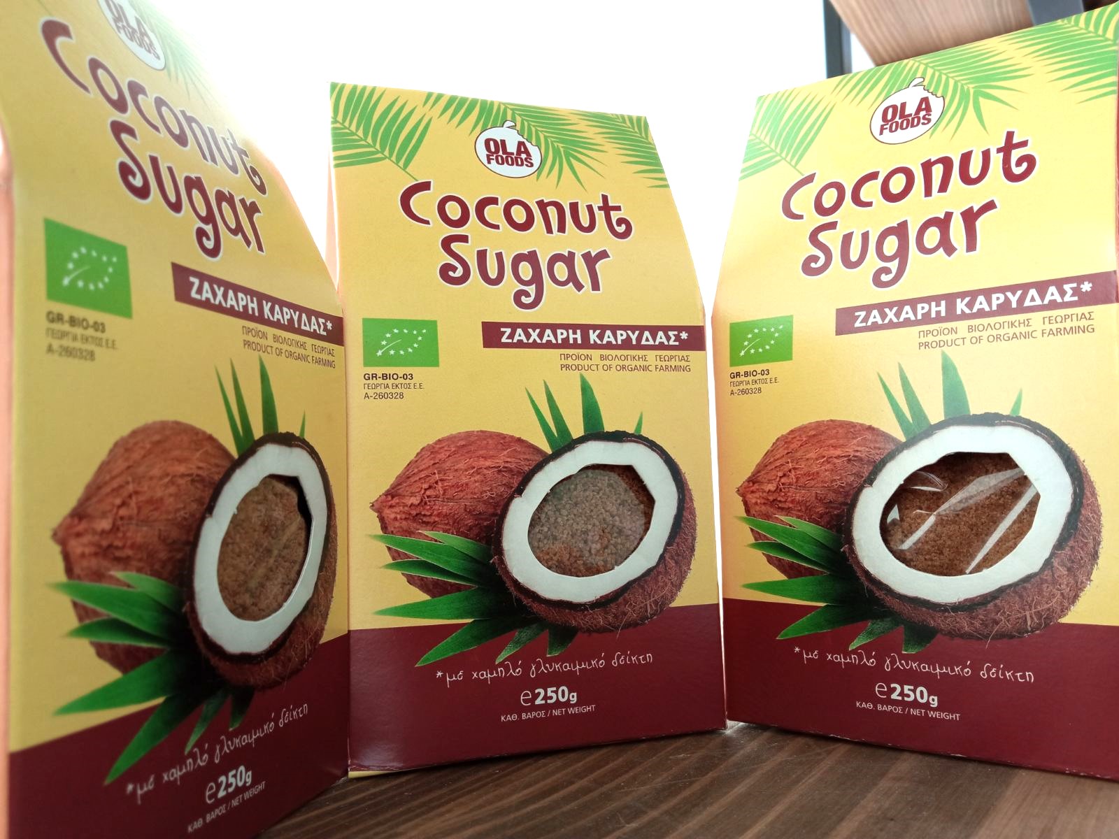 Βιολογική Ζάχαρη Καρύδας - Όλα Bio